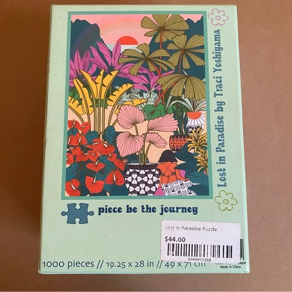 Surf Shack 1000 Piece Puzzle- “Lost in Paradise” - Picture 3 of 3
